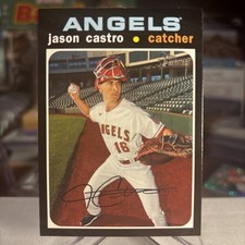 Jason Castro 2020 Topps Heritage HN Angels #627 ⭐️ MINT GEM?