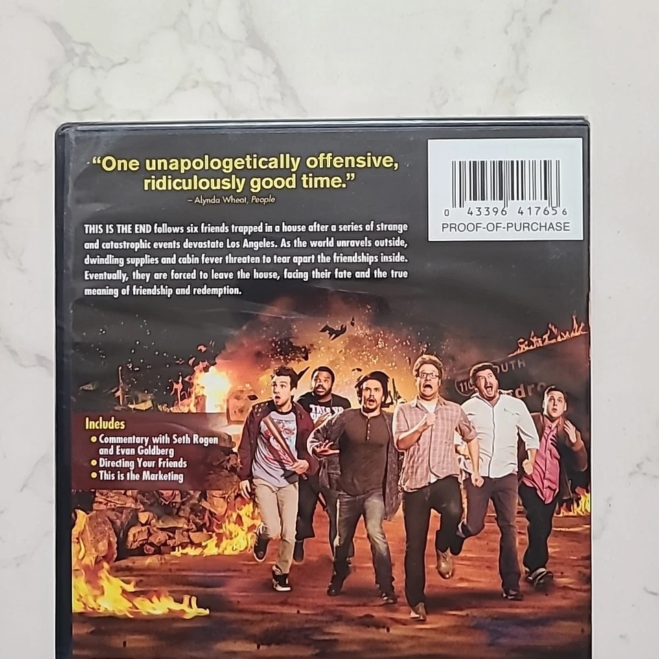 This Is The End NEW DVD 2013 James Franco, Emma watson, Seth rogen, FAST SHIP! - Image 3 of 4