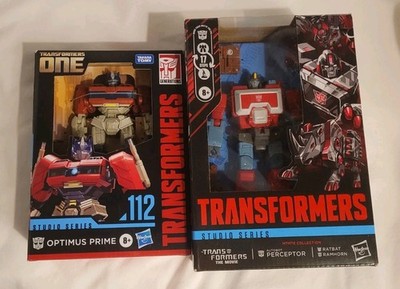 Transformers MTMTE Studio Series One Optimus & Perceptor Ramhorn Ratbat NIB