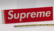 SUPREME skate shop streetwear box logo Y2K culture vintage sticker
