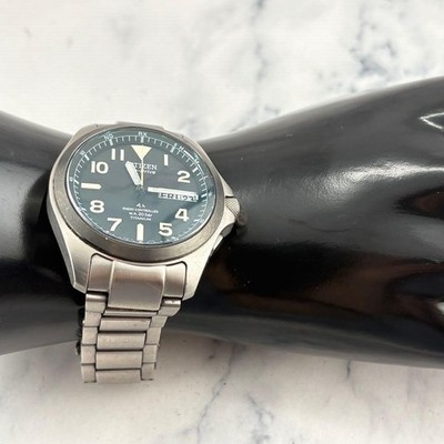 CITIZEN PROMASTER PMD56-2952 Eco-Drive Radio Controlled Titanium Men's Watch