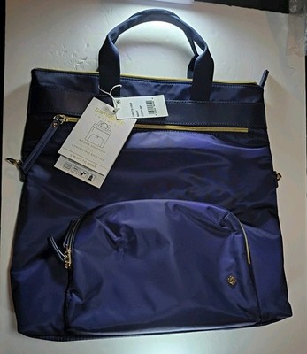 Samsonite Mobile Solution Convertible Backpack 15.6'' Laptop Navy NWT With Strap