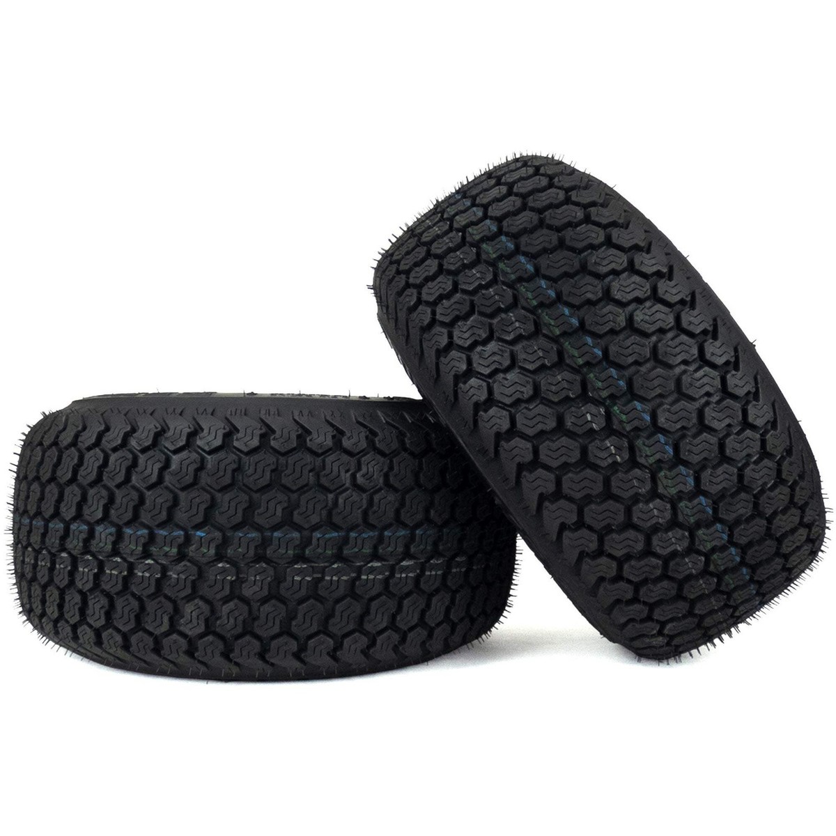 2) Super Turf Tire Assemblies 18x8.50-8 Fits John Deere ZTrak