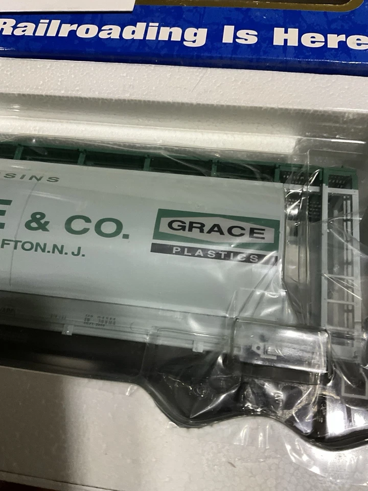 VINTAGE ATLAS ACF 3-BAY CYLINDRICAL HOPPER W.R. GRACE & CO. SHPX 60901 NIB - Image 4 of 4