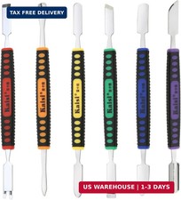 OriGlam 6pcs Dual Ends Metal Spudger Set, Professional Pry Opening Spudger, Pryi