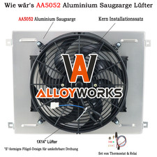 Alu Lüfter Kühlerlüfter Für 66-70 1969 Ford Mustang Falcon/Mercury Cougar