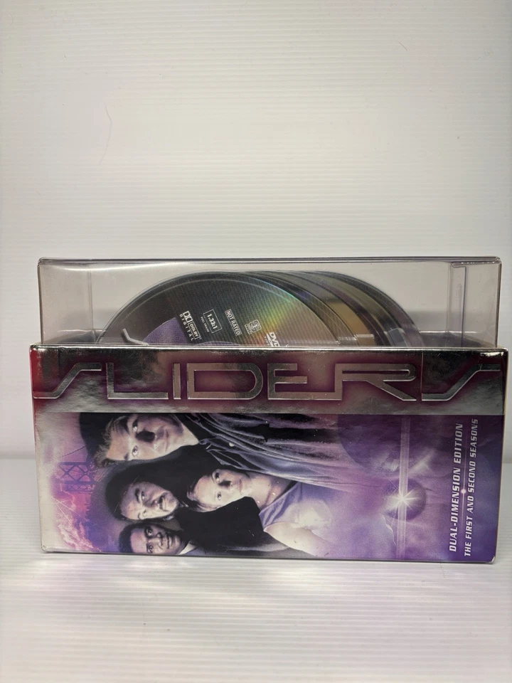 SLIDERS Seasons 1 & 2 Dual Dimension Edition DVD 6 Disc Set R1 2004 - Image 2 of 4