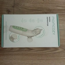 Momcozy BreezyClear 2-in-1 Electric Nasal Aspirator   Quiet Baby Nose Cleaner