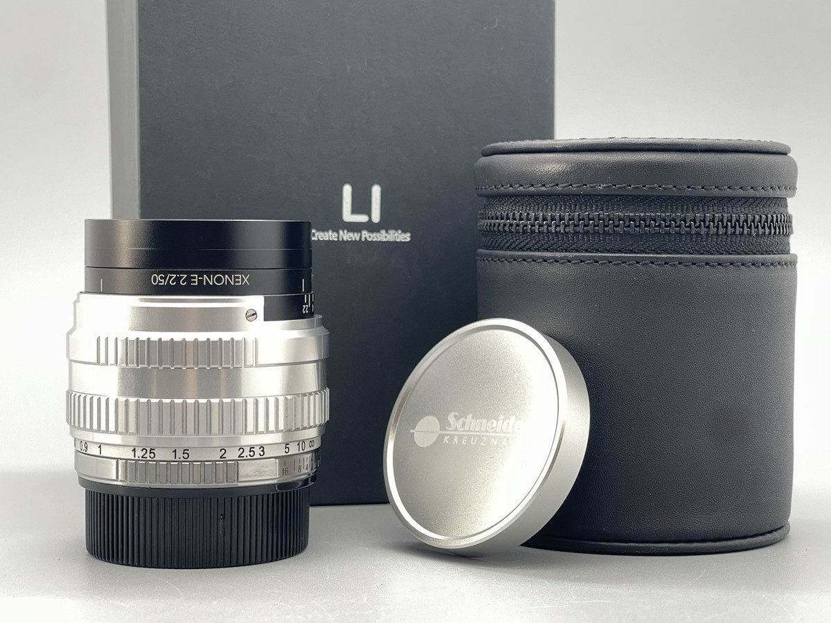 新品同様品Schneider XENON-E 50mm/F2.2 Mマウント Schneider-Kreuznach XENON-EMERALD 50mm F2.2 