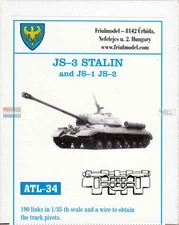 FRUATL034 1:35 Friulmodel Track Link Set - JS-1 JS-2 JS-3 Stalin Tank (190
