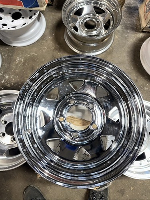 #ad US Wheel Trailer Rims 75 3512 13x5.5 5x4.5 $25.00