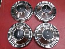 Vintage 1967-69 Plymouth Barracuda Gtx Road Runner Dog Dish Hubcaps Wheel Covers
