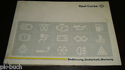 Opel Corsa manual de instrucciones 11/1995
