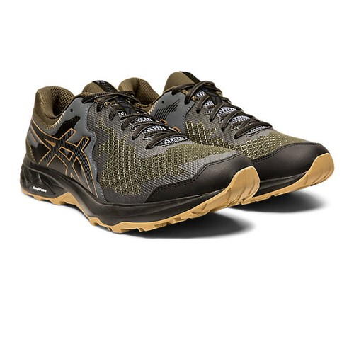 Asics Hombre Gel-Sonoma 4 Sendero Correr Zapatos Zapatillas Negro Verde  Deporte | eBay