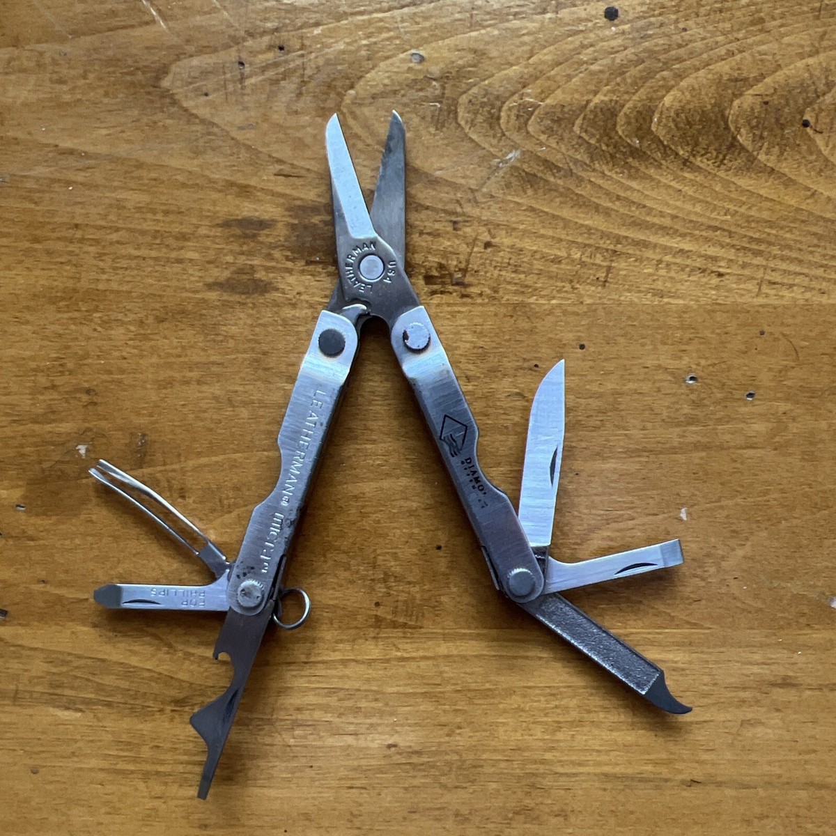 Vintage Leatherman Micra Multi Tool 1999 USA Diamond
