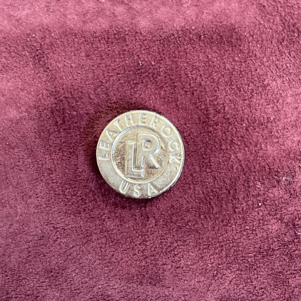 Сумка-клатч Leatherock из тисненой кожи 10 x 5 дюймов коричневая и черная - Изображение 4 из 4