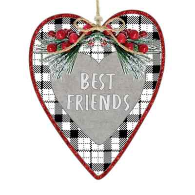 Best Friends Zement Weihnachtsschmuck