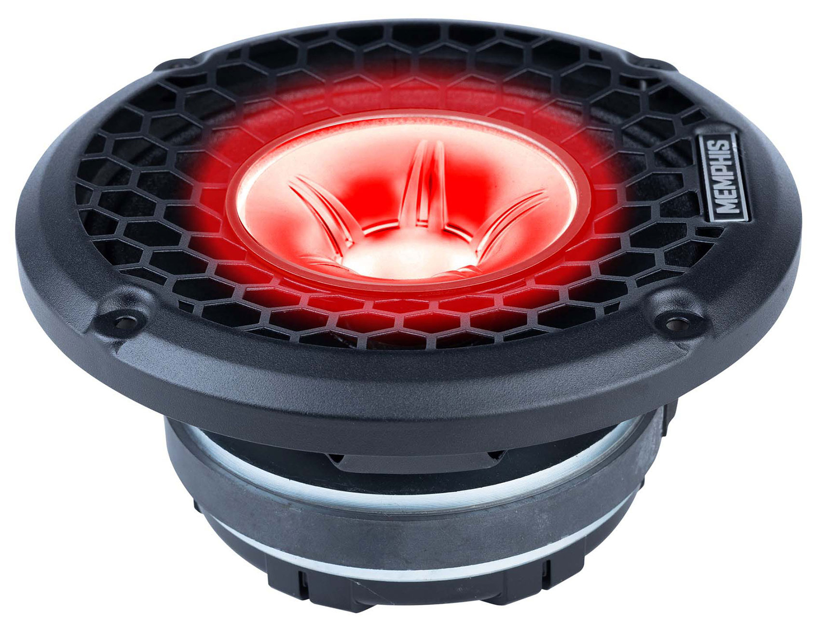 Пара автомобильных динамиков Memphis Audio SRXP62WTV2 65 мощностью 250 Вт со светодиодной подсветкой RGB