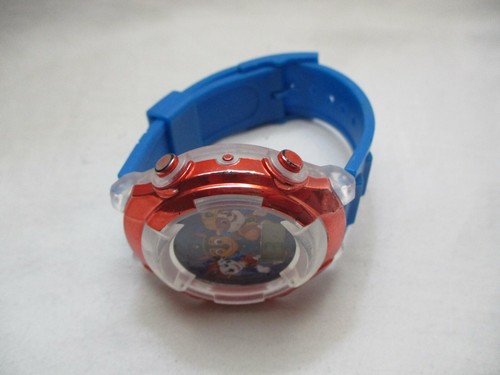 Nickelodian Paw Patrol Digital Wristwatch Blue Buckle Band - Picture 3 of 12