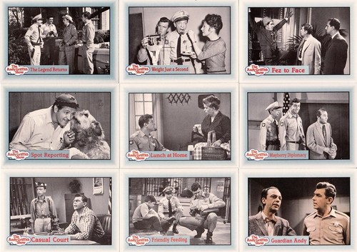 Andy Griffith TV Show Series 3 1991 Pacific Complete Base Card Set of 110 TV - Bild 2 von 2