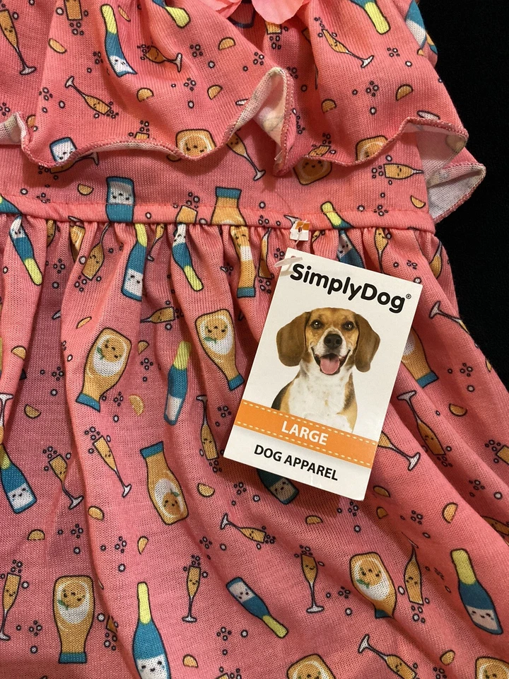 Large Dog Dress Mimosas - Image 2 of 4