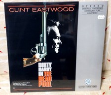 1989 Clint Eastwood Dirty harry in the Dead Pool LASERDISC New  Sealed