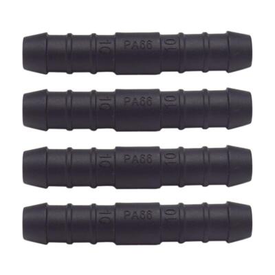 4 x YOU.S Original Schlauchverbinder Zwischenstück Ø 10x10 mm - Gerade Form