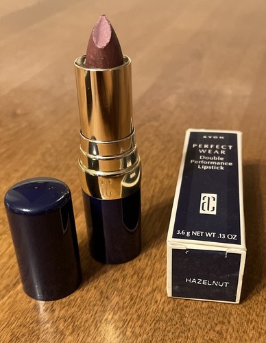New Avon 1998 Perfect Wear Double Performance Lipstick .13oz Hazelnut