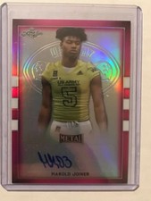 HAROLD JOINER Auburn 2018 Leaf Army All-American PINK Metal AUTO 9/15