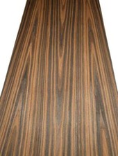 Rétro Ebony Makassar Placage Bois D'Ébène Saraifo 250x63cm