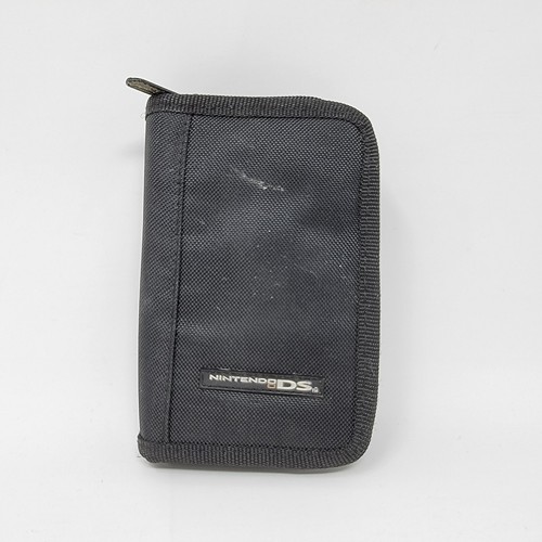 Nintendo DS Switch und Tragetasche Reiseetui schwarz Netztaschen Reißverschluss