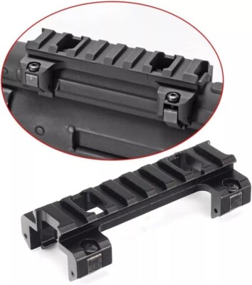 Rail Mount Adaptor - Scope Claw Mount Picatinny Rail Mount 8 Slots - Aluminumn