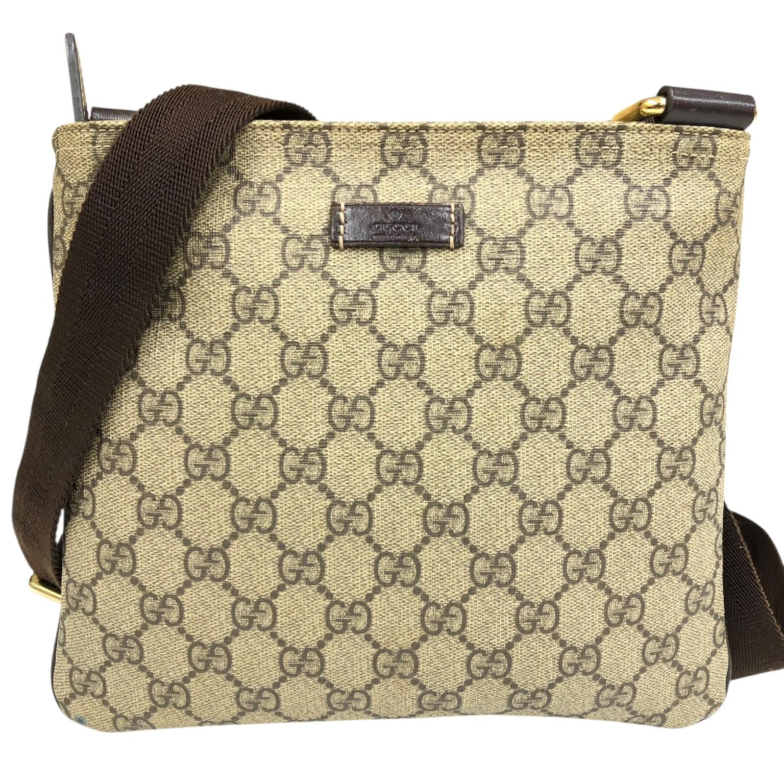 Borsa a tracolla Gucci originale GG Supreme tracolla 201538 PVC Made in Italy