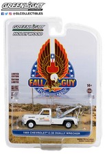 Greenlight Fall Guy 1969 Chevy C-30 Dually Wrecker - 1:64 Scale Diecast 44965-B
