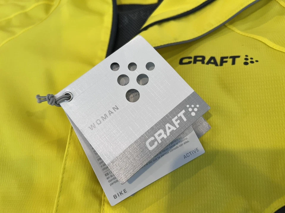 Chaqueta de lluvia para mujer Craft Active L3 Protección Ciclismo Talla GRANDE Foto 3 de 4