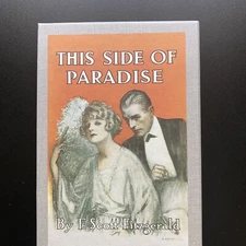F SCOTT FITZGERALD This Side Of Paradise First Edition Library Slipcase DJ Mint