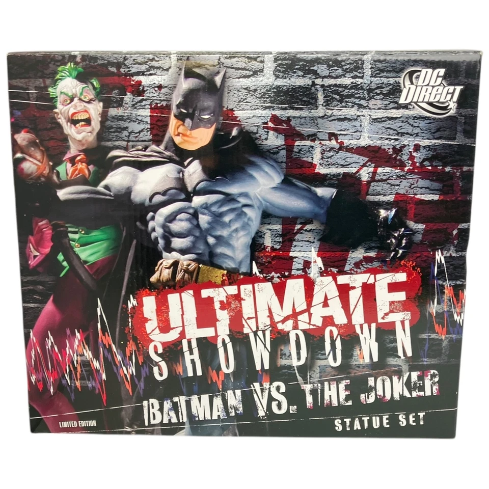 DC Direct Ultimate Showdown Batman Vs The Joker conjunto de estátuas 409/750 - Imagem 3 de 4