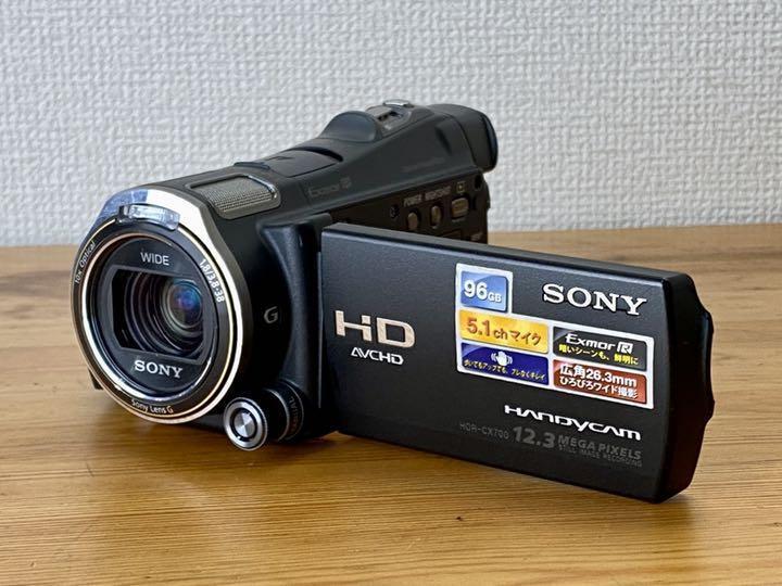 SONY HDR-CX700V(B) ケース付き