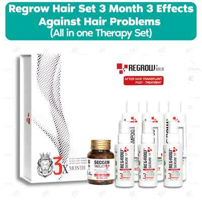 Nachwachsen Haar Set 3 Monate 3 Effekte gegen Haarprobleme (All in one Therap...