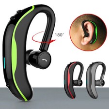 Wireless Bluetooth Earphone Stereo Headset Microphone Business Driving Earbud