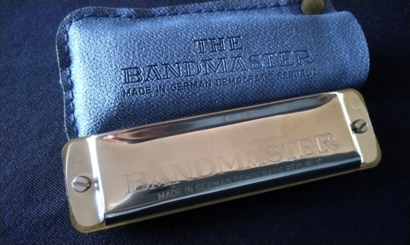 The Bandmaster Harmonica Key Of C Made In German Democrafic Republic eBay