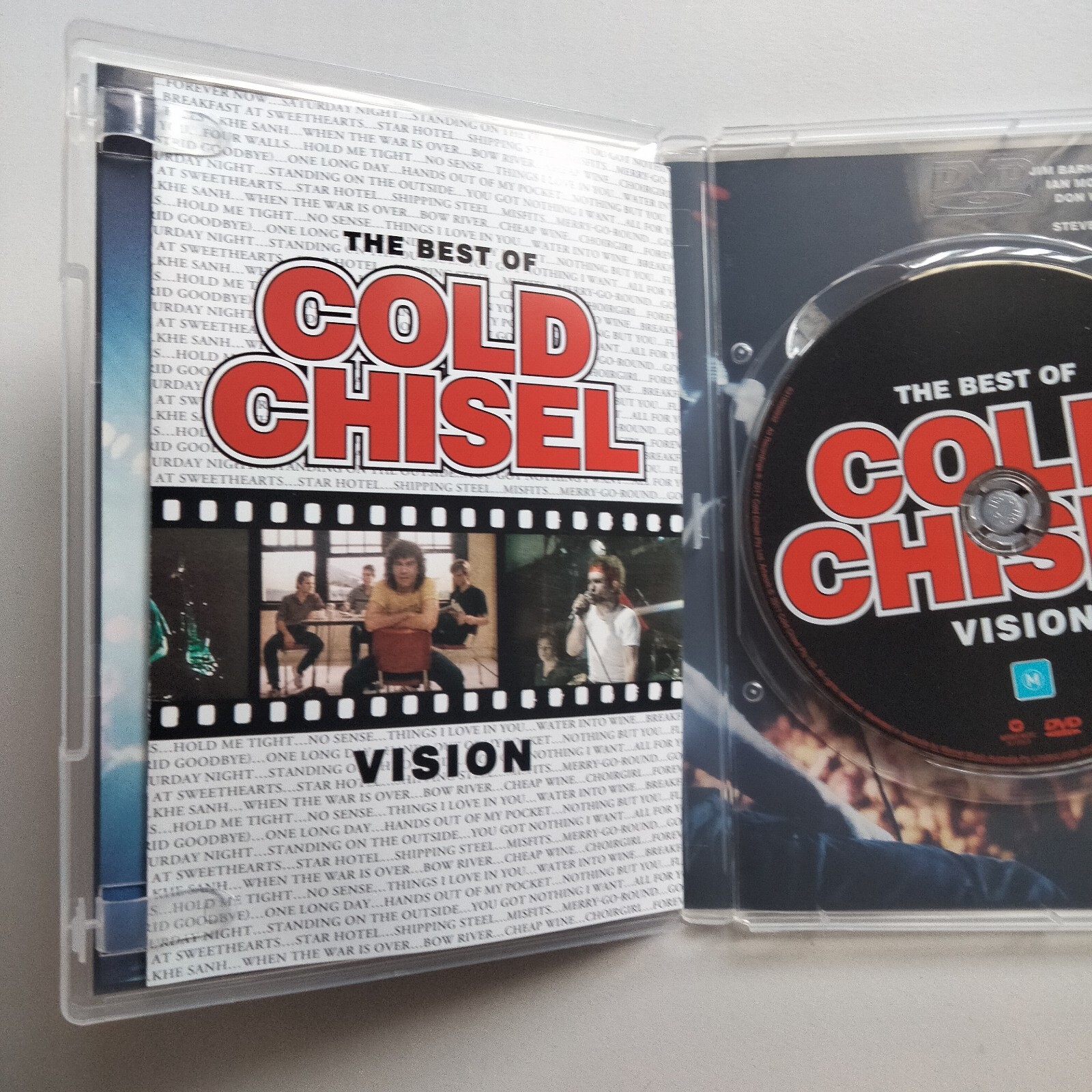 DVD Vision The Best Of Cold Chisel eBay