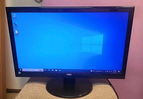 AOC E2460SWD LED LCD Monitor w/Stand & VGA - Picture 7 of 7