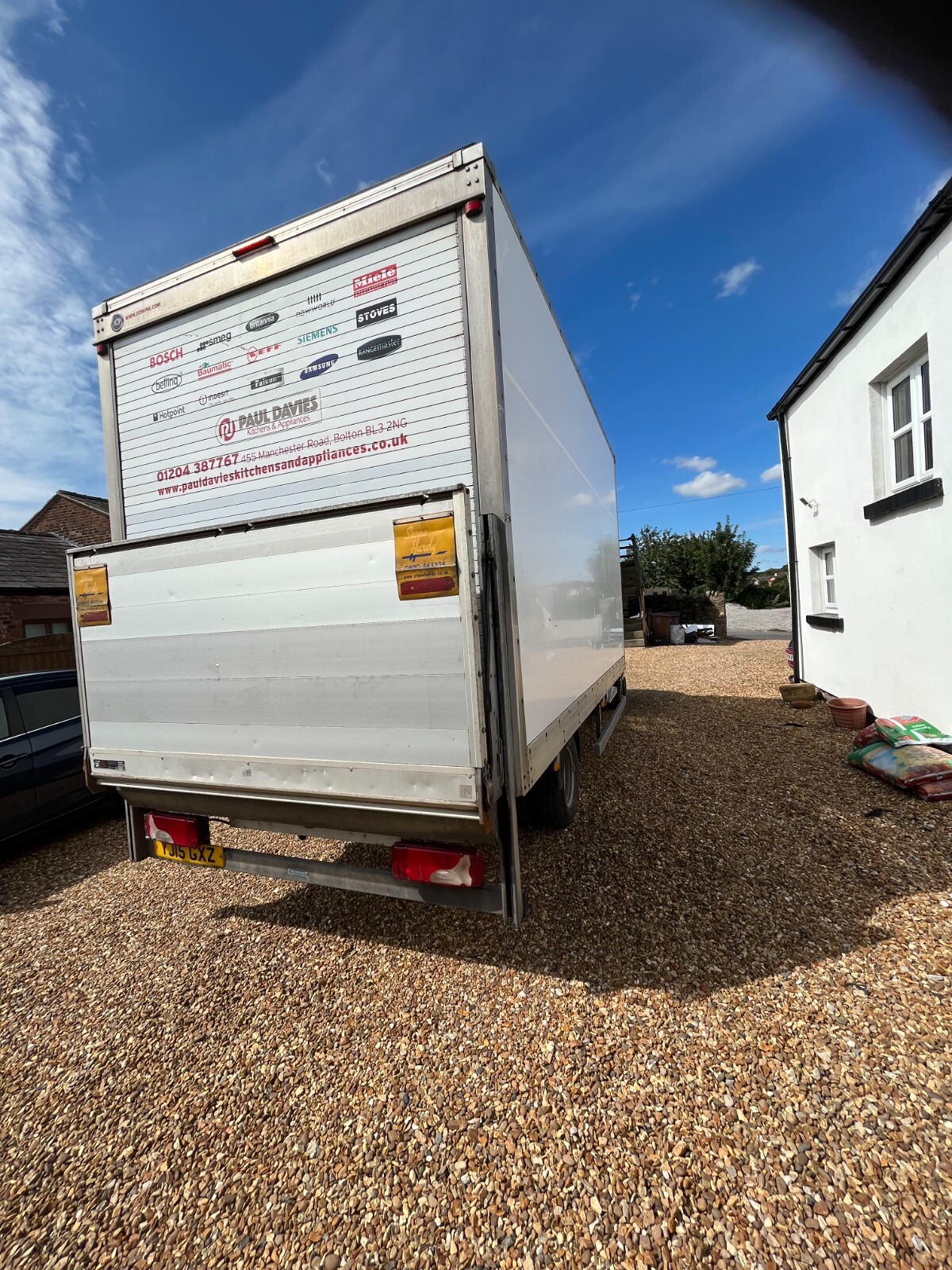 mercedes sprinter 513 luton box van tail lift Twin wheel No VAT eBay