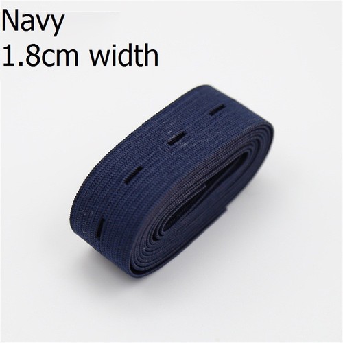30 Meter Button Hole Elastic Band Ribbon Pregnant Lady Costume Sewing DIY Craft - Picture 25 of 26
