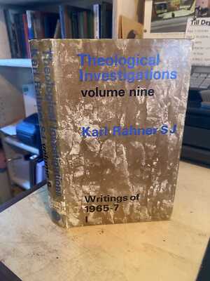 Karl Rahner: Theological Investigations, Volume IX: Writings of 1965-67 I 1972 H
