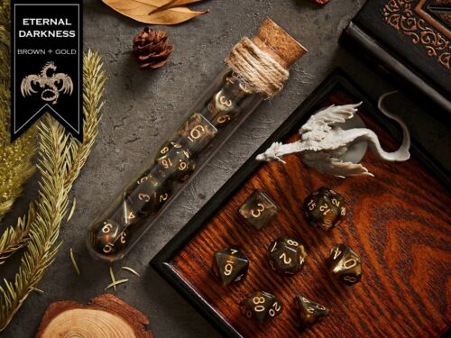 Juego de dados DnD - ¡Muchas variaciones TÚ ELIGES! | Para DnD D&D MTG RPG TRPG - Imagen 23 de 49