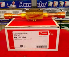 1PC- Danfoss 032L1214 Solenoid valve, EVR 10, Function:NC, Solder,ODF,5/8in- NEW