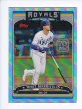 2021 Topps Series 2 #70YTC-56 WHIT MERRIFIELD 70 Years Of Topps CHROME PARALLEL