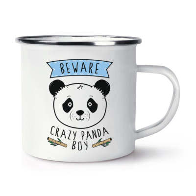 Fou Hibou Femme Stars Rétro Émail Tasse - Drôle Mignon Animal Oiseau